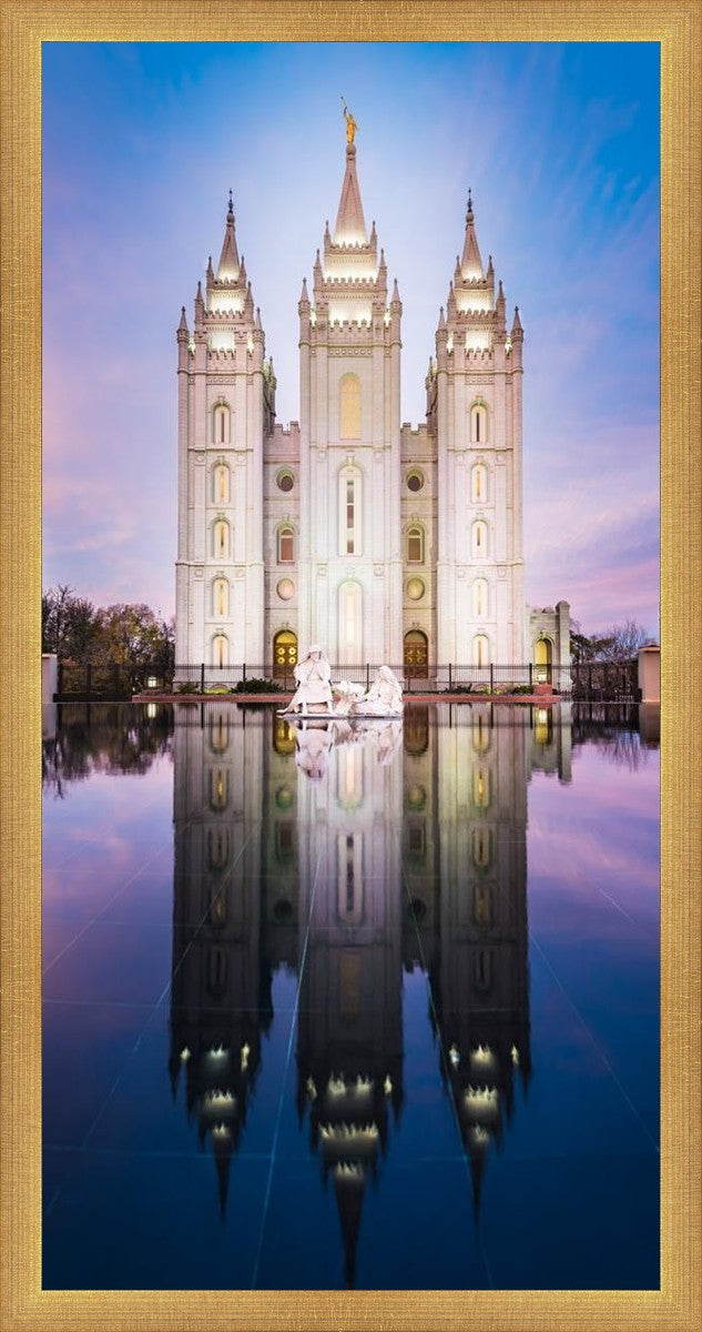 Salt Lake Temple All is Still