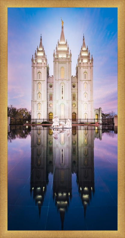 Salt Lake Temple All is Still