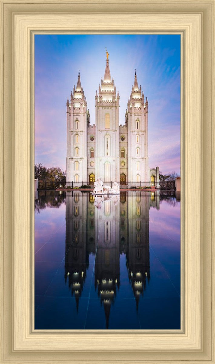 Salt Lake Temple All is Still