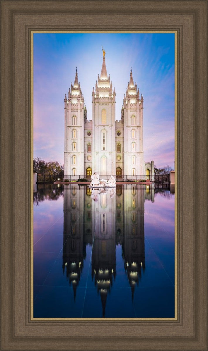 Salt Lake Temple All is Still