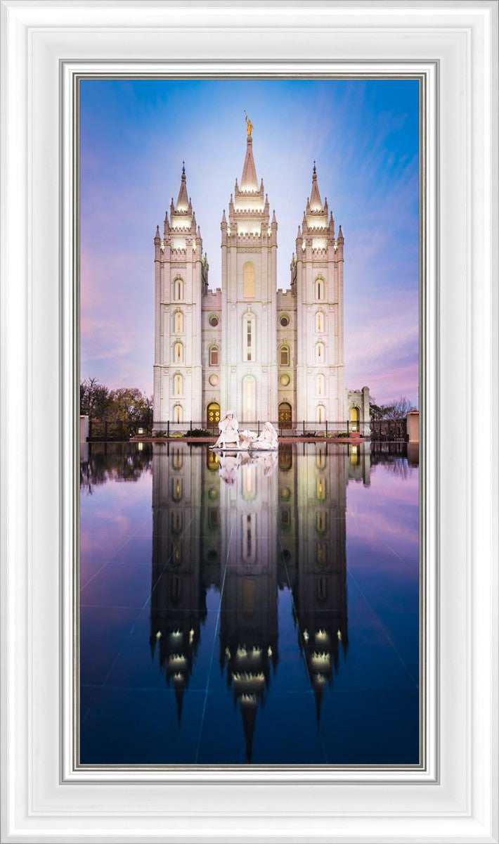 Salt Lake Temple All is Still