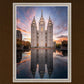 Salt Lake Reflection Of Eternity