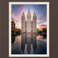 Salt Lake Reflection Of Eternity