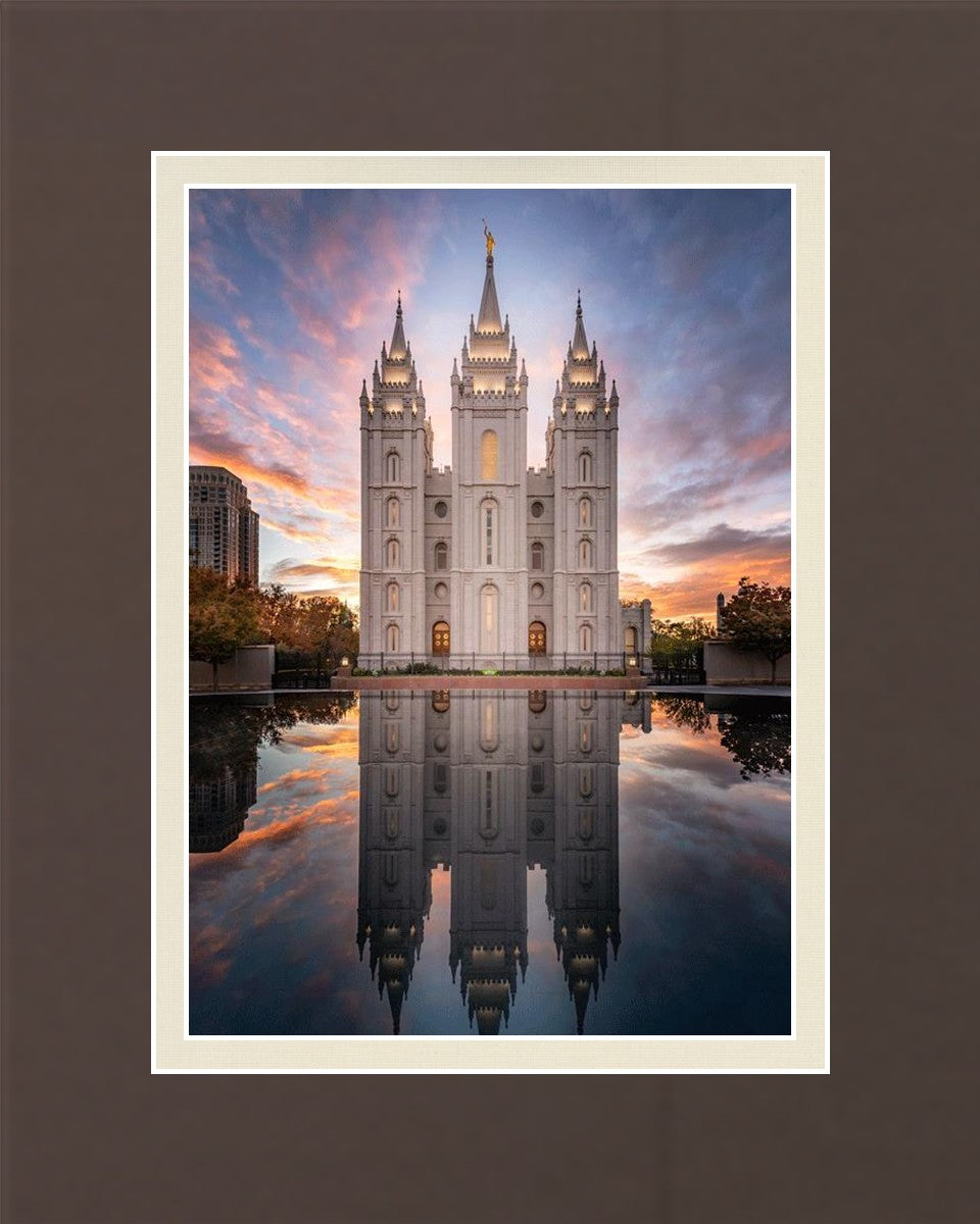 Salt Lake Reflection Of Eternity