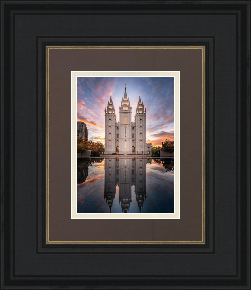 Salt Lake Reflection Of Eternity