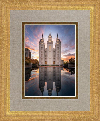 Salt Lake Reflection Of Eternity