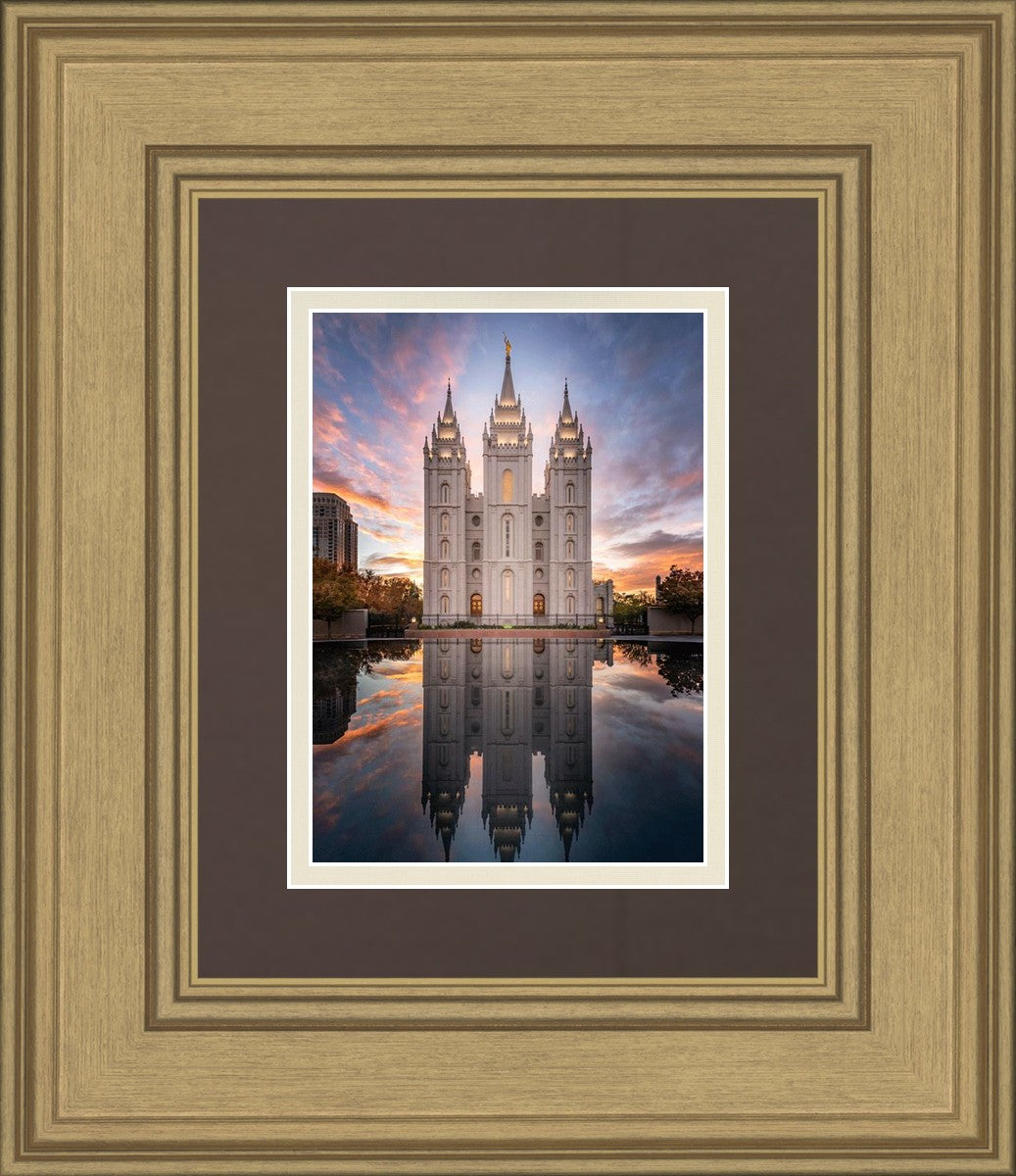 Salt Lake Reflection Of Eternity