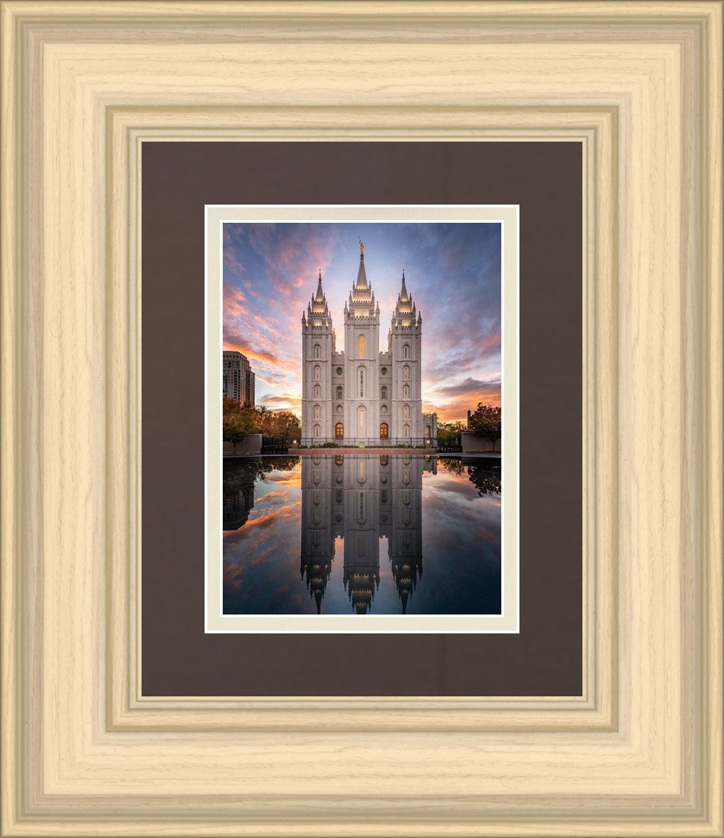 Salt Lake Reflection Of Eternity