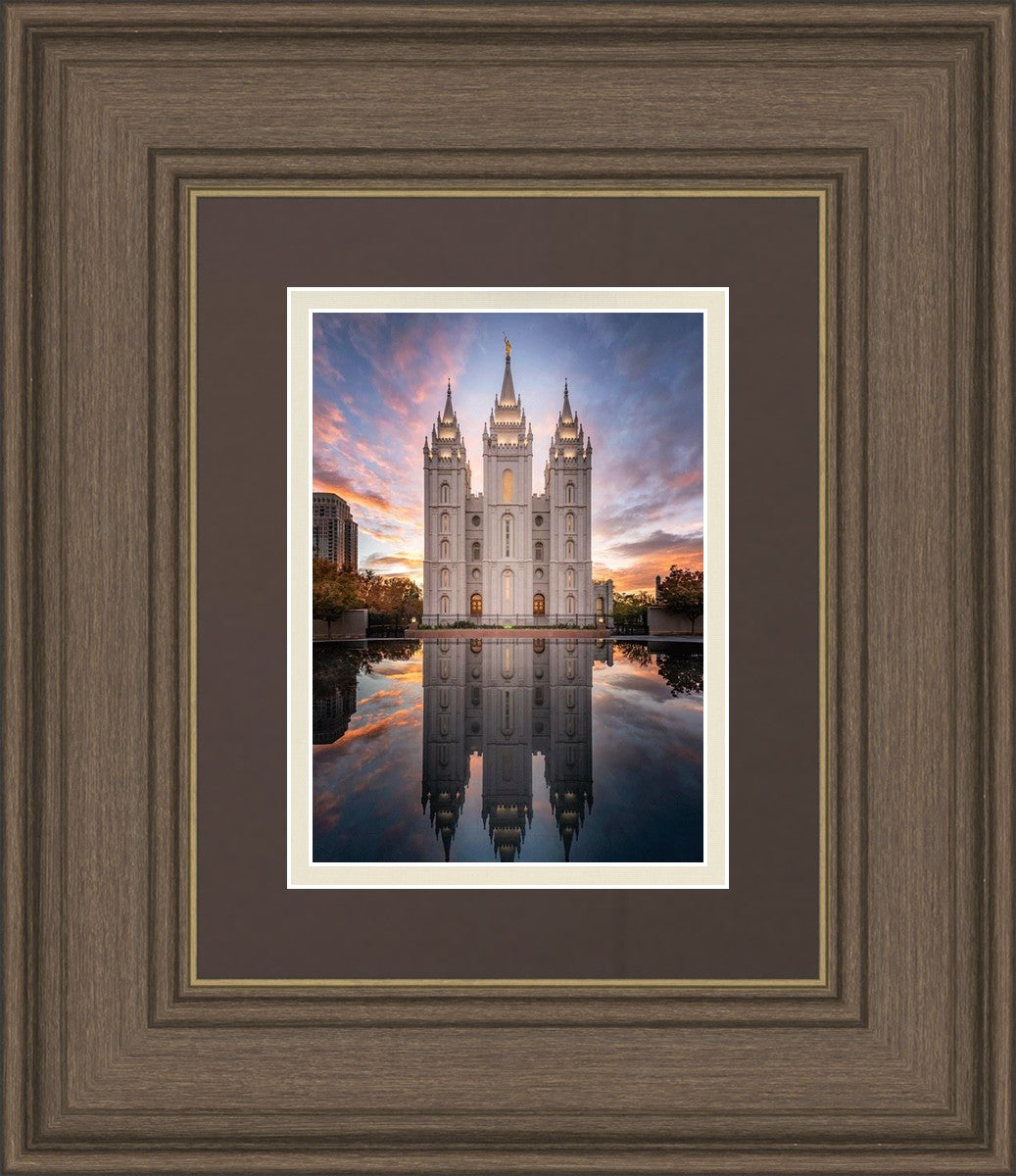 Salt Lake Reflection Of Eternity