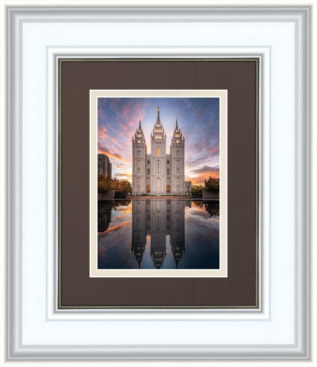 Salt Lake Reflection Of Eternity