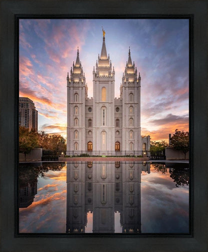 Salt Lake Reflection Of Eternity