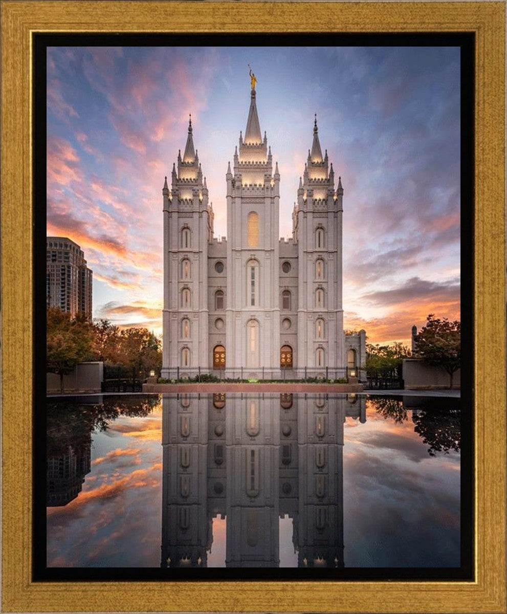 Salt Lake Reflection Of Eternity