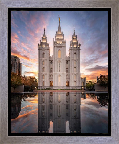 Salt Lake Reflection Of Eternity