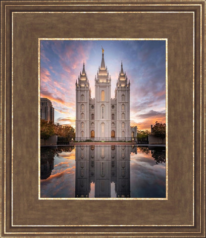 Salt Lake Reflection Of Eternity