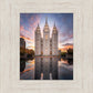 Salt Lake Reflection Of Eternity