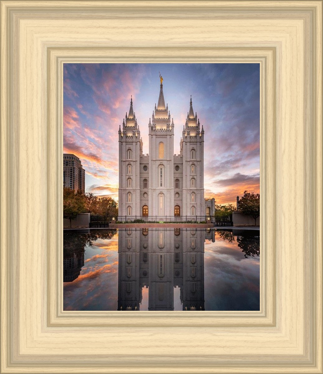 Salt Lake Reflection Of Eternity