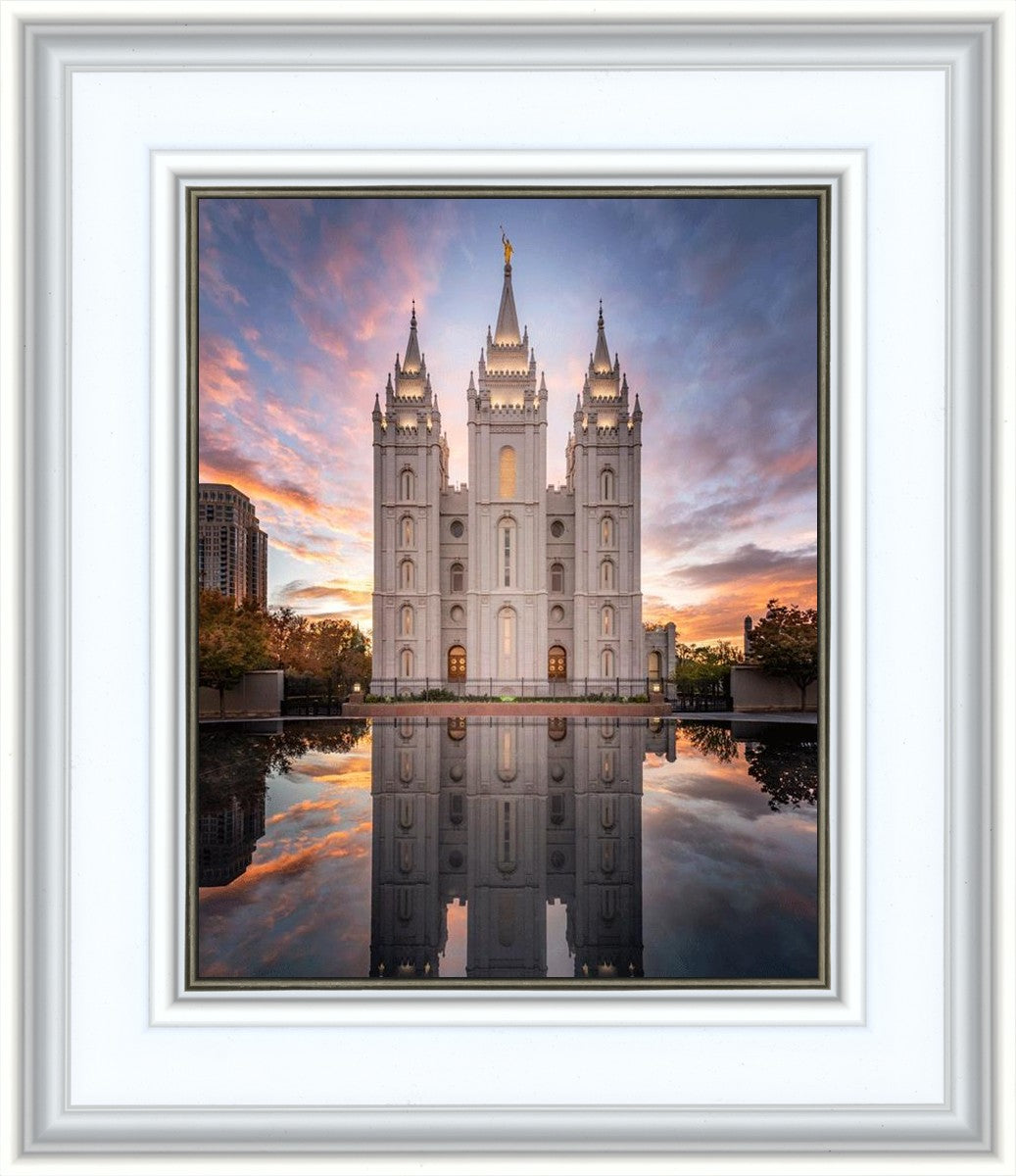 Salt Lake Reflection Of Eternity