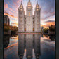 Salt Lake Reflection Of Eternity