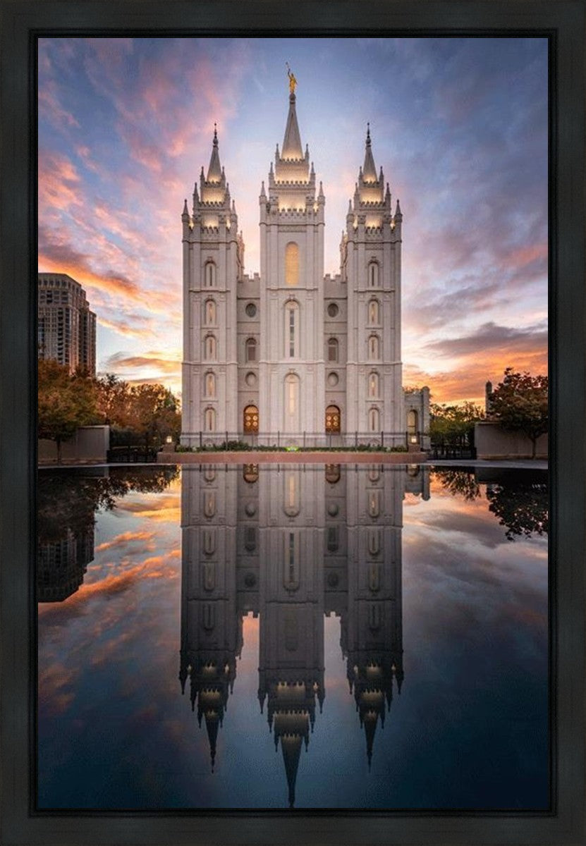 Salt Lake Reflection Of Eternity