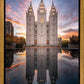 Salt Lake Reflection Of Eternity