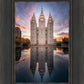Salt Lake Reflection Of Eternity