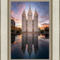 Salt Lake Reflection Of Eternity