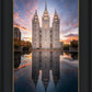 Salt Lake Reflection Of Eternity