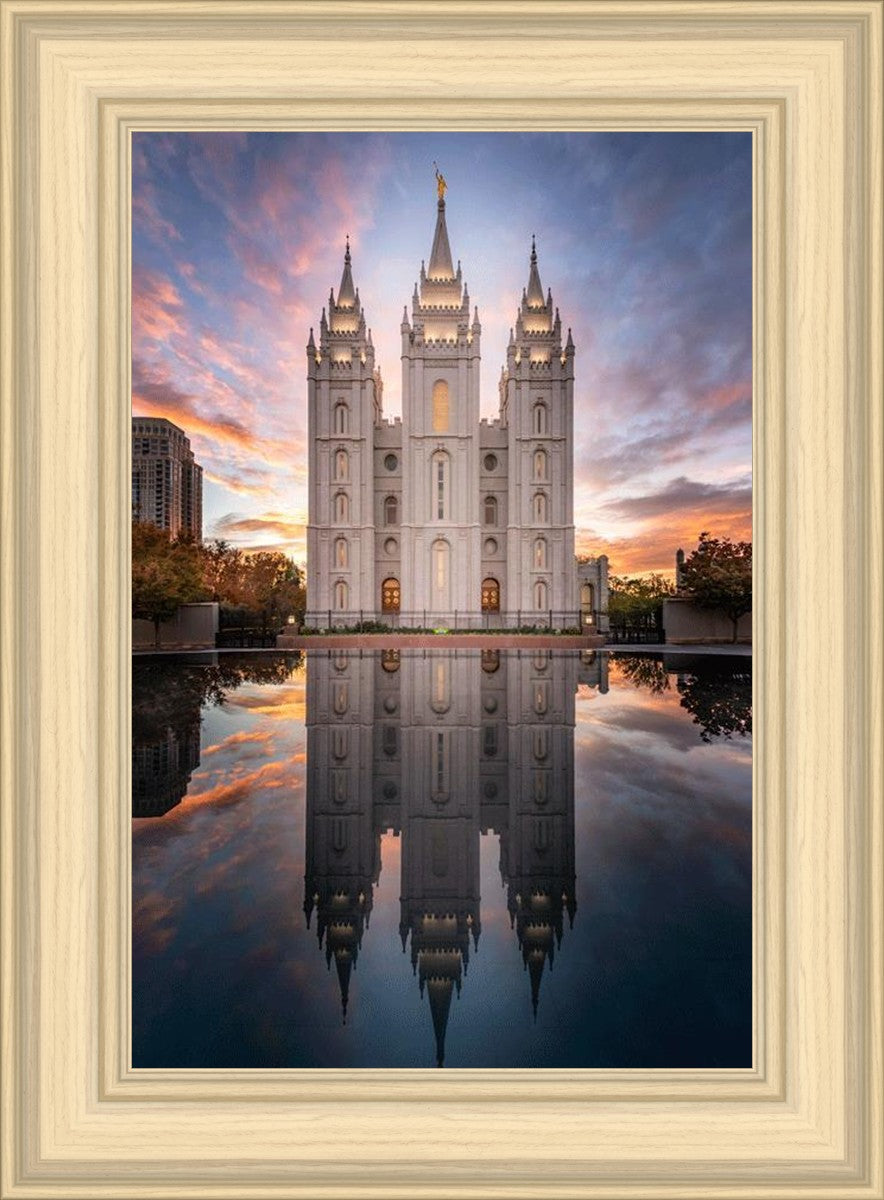 Salt Lake Reflection Of Eternity