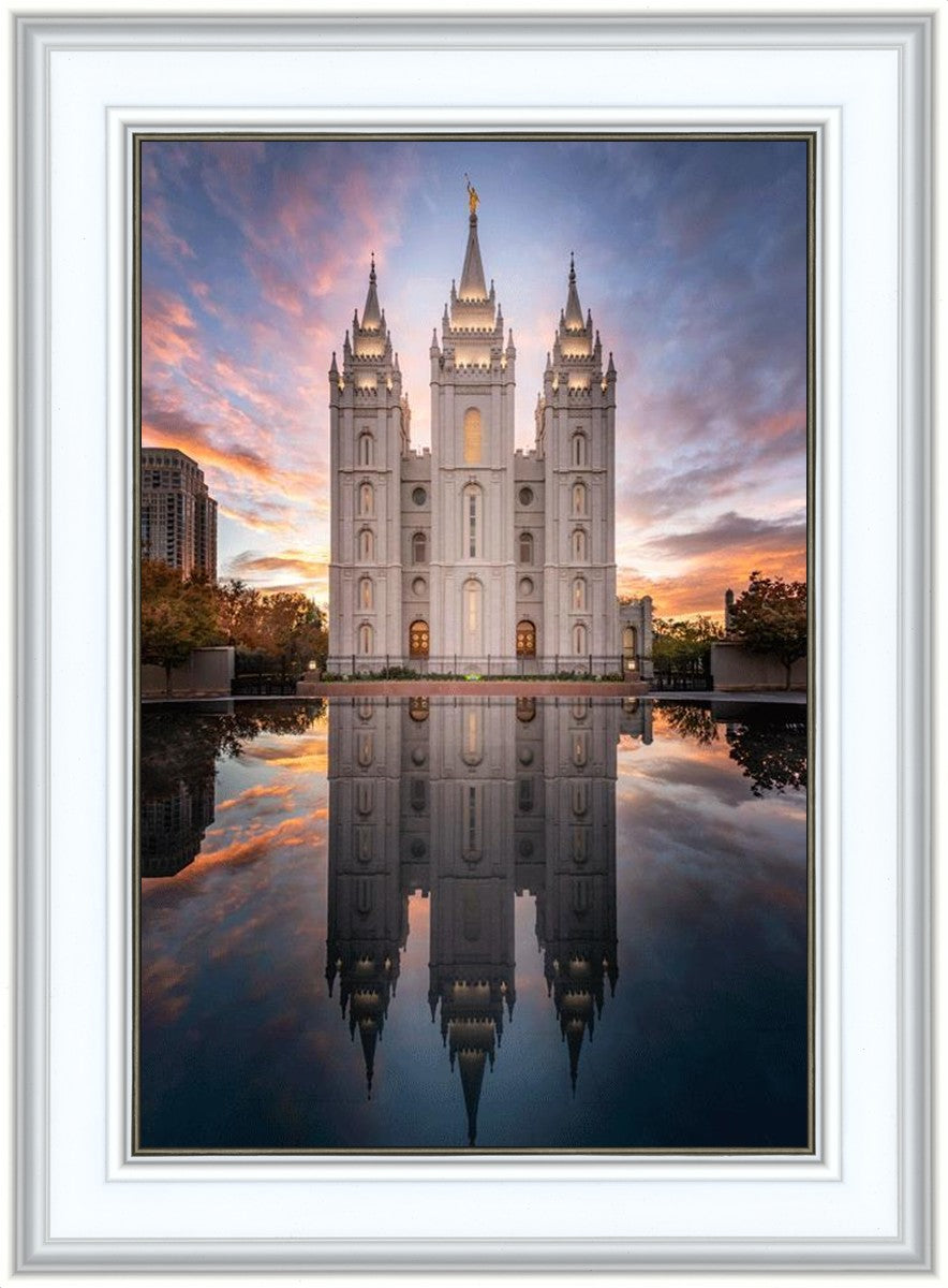 Salt Lake Reflection Of Eternity