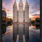 Salt Lake Reflection Of Eternity