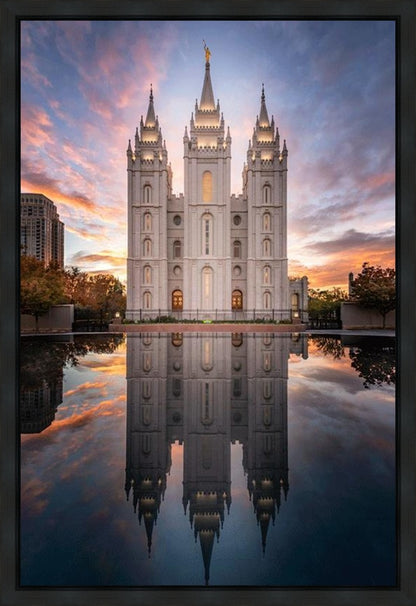 Salt Lake Reflection Of Eternity