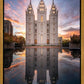Salt Lake Reflection Of Eternity