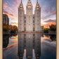 Salt Lake Reflection Of Eternity