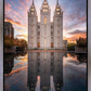Salt Lake Reflection Of Eternity