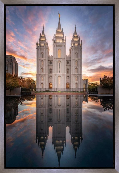 Salt Lake Reflection Of Eternity