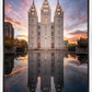 Salt Lake Reflection Of Eternity