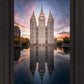 Salt Lake Reflection Of Eternity