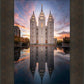 Salt Lake Reflection Of Eternity