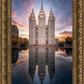Salt Lake Reflection Of Eternity