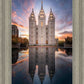 Salt Lake Reflection Of Eternity