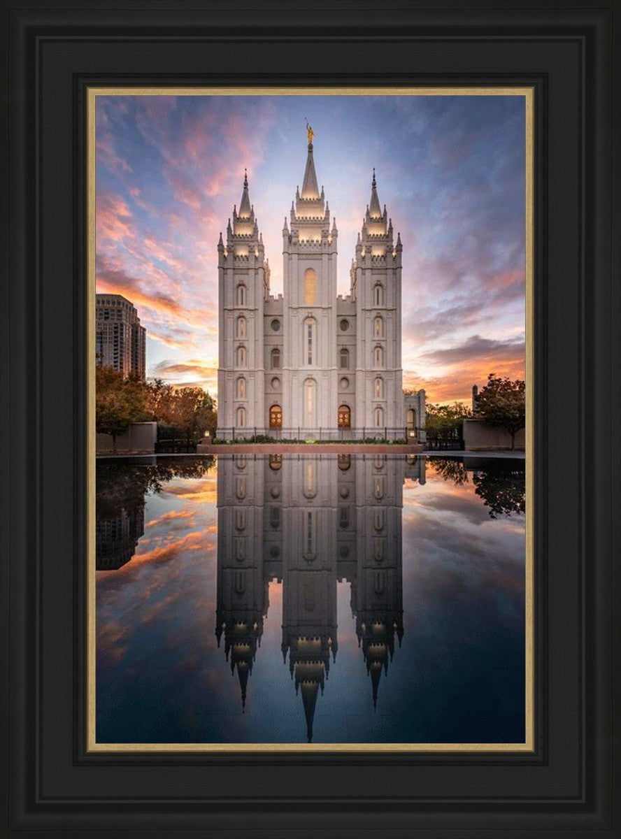 Salt Lake Reflection Of Eternity