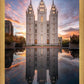 Salt Lake Reflection Of Eternity