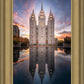 Salt Lake Reflection Of Eternity