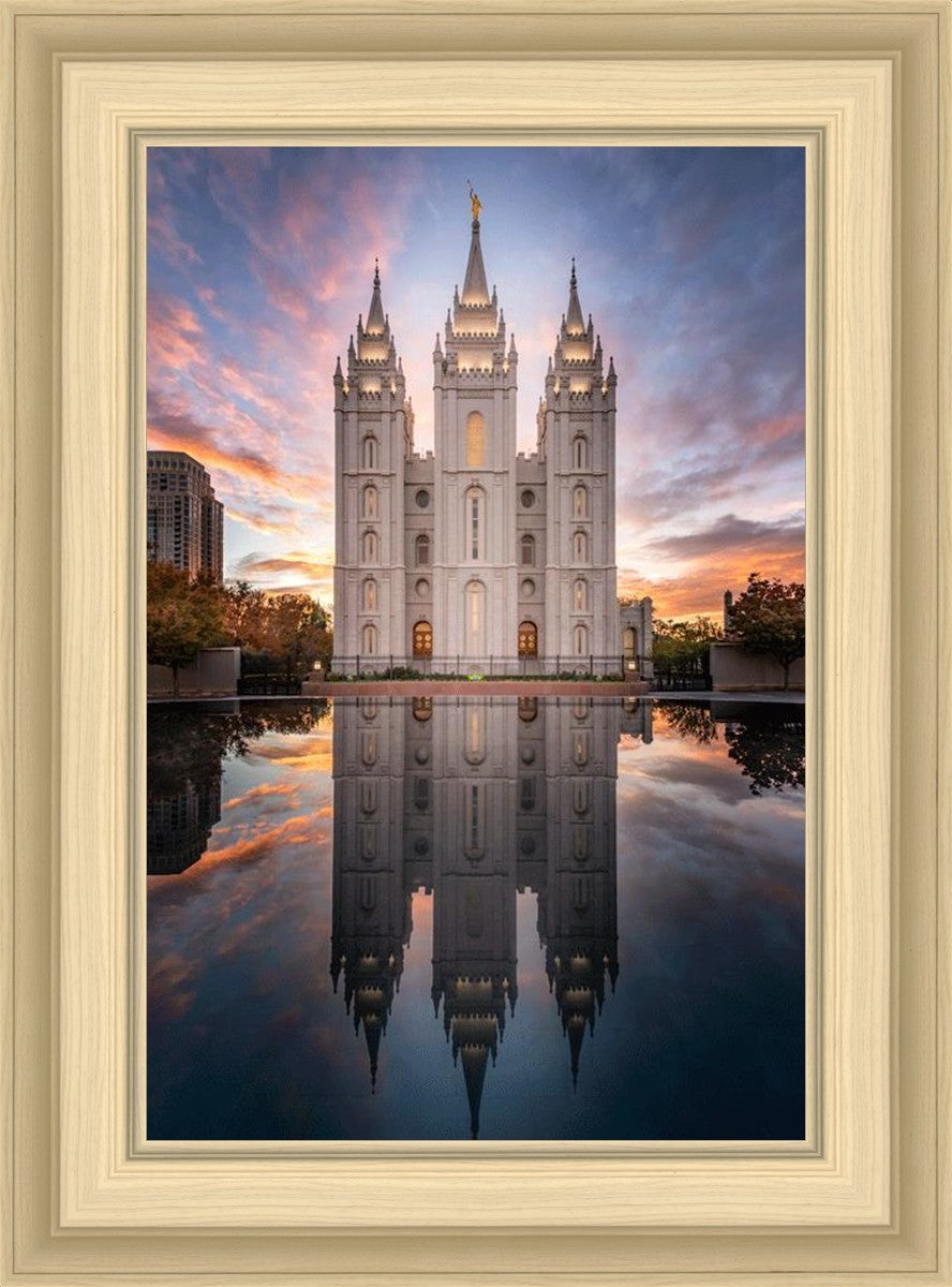 Salt Lake Reflection Of Eternity