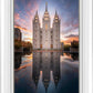 Salt Lake Reflection Of Eternity