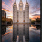 Salt Lake Reflection Of Eternity