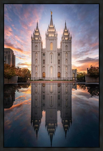Salt Lake Reflection Of Eternity
