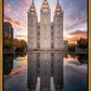 Salt Lake Reflection Of Eternity
