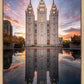 Salt Lake Reflection Of Eternity