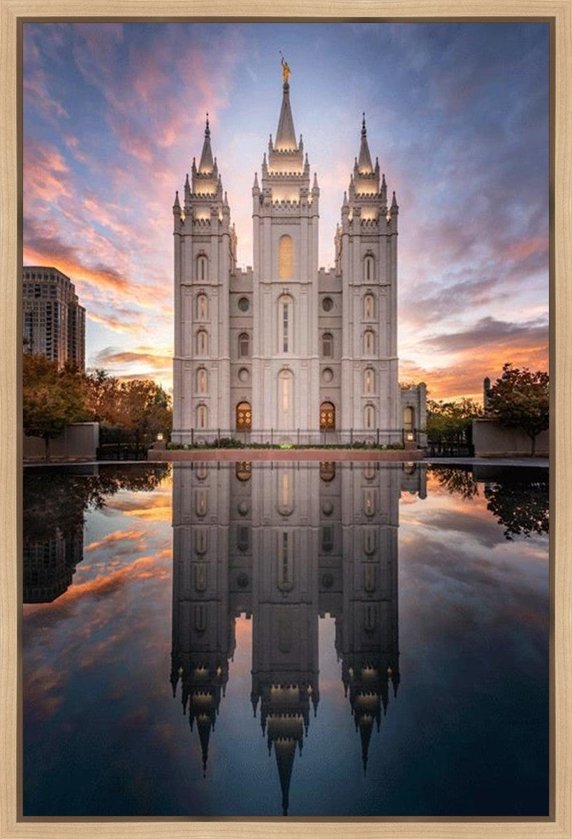 Salt Lake Reflection Of Eternity